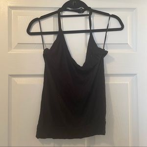 H&M Black Halter Top in Size 6